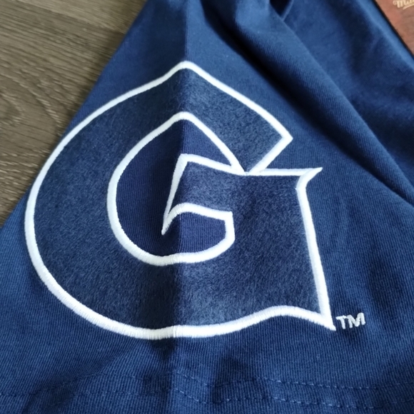 Medium Large Mens Mitchell & Ness Georgetown Hoyas Champ City Tee Shirt - Picture 5 of 11